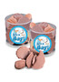 Baby Boy Chocolate Dipped Potato Chips - Wide Canister