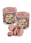 Happy New Year Chocolate Dipped Potato Chips - Wide Canister