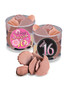 Sweet 16 Chocolate Dipped Potato Chips - Wide Canisters