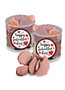 Valentine's Day Chocolate Potato Chips - Wide Canister