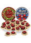 Christmas/Holiday Chocolate Cherry Butter Cookie Platter