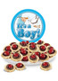 Baby Boy Chocolate Cherry Butter Cookies