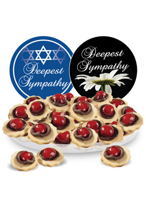 Sympathy/Shiva Chocolate Cherry Butter Cookies