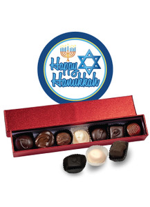 Hanukkah Chocolate Candy Sparkle Box