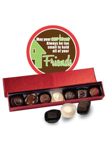 New Home Chocolate Candy Sparkle Box