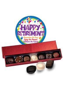 Retirement Chocolate Candy Sparkle Box