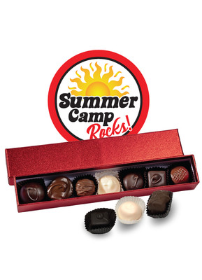 Summer Camp Chocolate Candy Sparkle Box