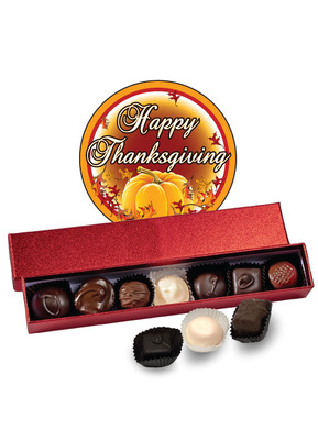 Thanksgiving Chocolate Candy Sparkle Box