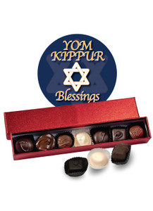 Yom Kippur Chocolate Candy Sparkle Box