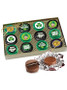 St Patrick's Day Cookie Talk Chocolate Oreo 12pc Box