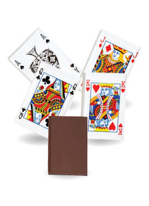 Solid Chocolate Playing Cards