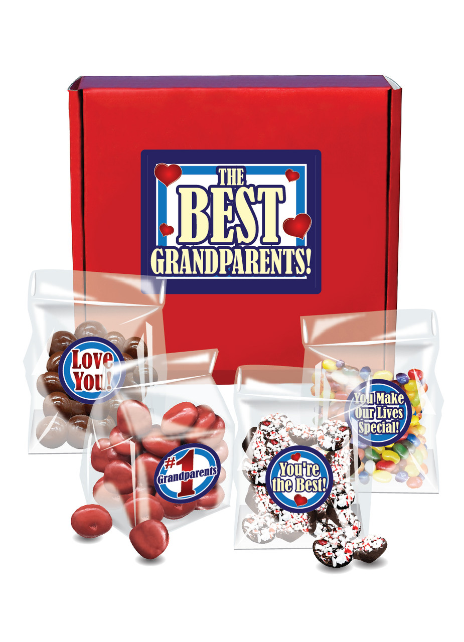 Grandparents Candy Red Gift Box
