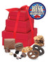 Grandparents 3 Tier Tower of Treats - Red