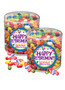 Retirement Jelly Belly Fruit Jelly Bean Gifts - Wide Canisters