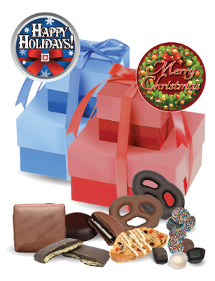 Christmas/Holiday 2-Tier Gift of Treats