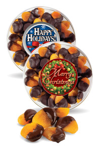 Christmas/Holidays Chocolate Dipped Dried Apricot