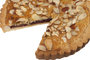 Almond Raspberry Cookie Pie - Sliced