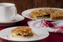 Almond Raspberry Cookie Pie - Plated