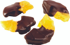 Chocolate Dipped Dried Pineapple
