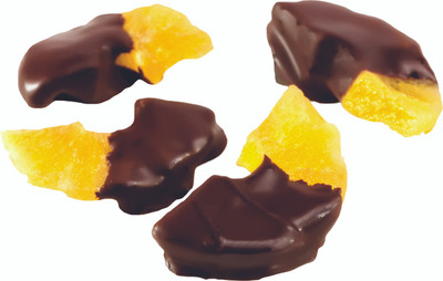 Chocolate Dipped Dried Pineapple