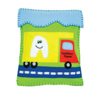 Tooth Fairy Express Tooth Fairy Pillow

8" x 10"
!WARNING: CHOKING HAZARD – Small parts. Not for children under 3 years.