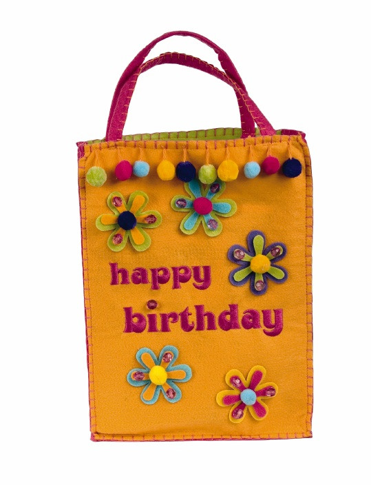 Funky Groovy Happy Birthday Gift Bag - Groovy Holidays
