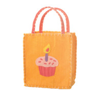 Orange Cupcake Goodie Bag
