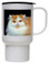 Persian Cat Polymer Plastic Travel Mug