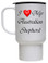 Australian Shepherd Polymer Plastic Travel Mug