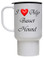 Basset Hound Polymer Plastic Travel Mug