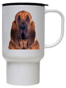 Bloodhound Polymer Plastic Travel Mug