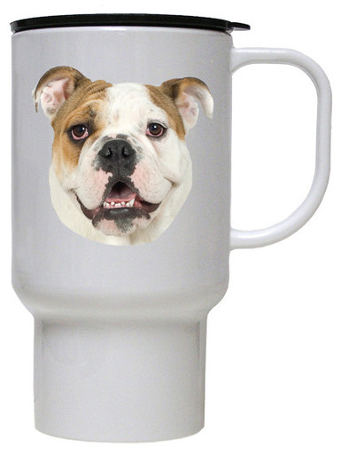Bulldog Polymer Plastic Travel Mug