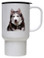 Siberian Husky Polymer Plastic Travel Mug