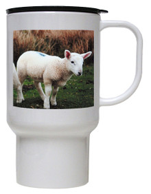 Lamb Polymer Plastic Travel Mug