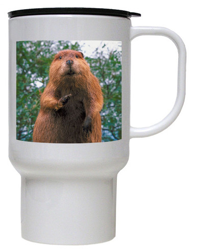Beaver Polymer Plastic Travel Mug
