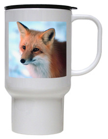 Fox Polymer Plastic Travel Mug