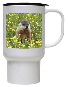 Groundhog Polymer Plastic Travel Mug