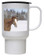 Horse Polymer Plastic Travel Mug