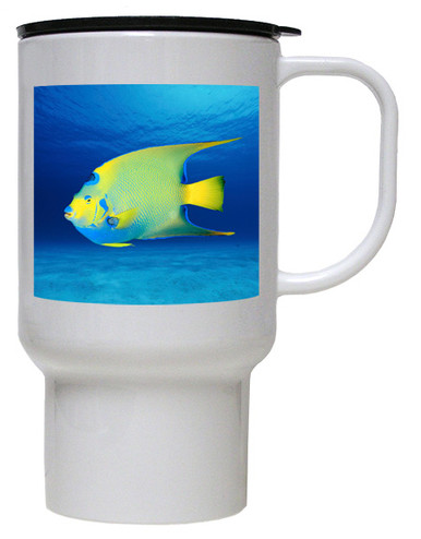 Angelfish Polymer Plastic Travel Mug
