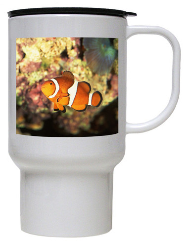 Clownfish Polymer Plastic Travel Mug