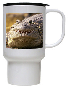 Alligator Polymer Plastic Travel Mug