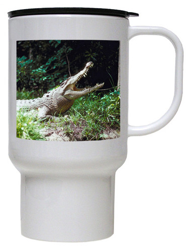 Crocodile Polymer Plastic Travel Mug