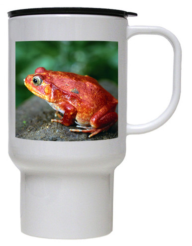 Tomato Frog Polymer Plastic Travel Mug