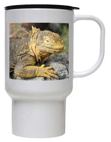 Iguana Polymer Plastic Travel Mug