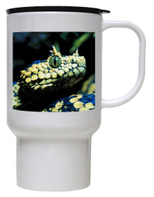 Viper Snake Polymer Plastic Travel Mug