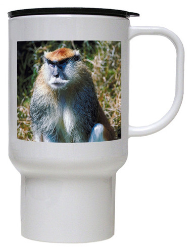Monkey Polymer Plastic Travel Mug