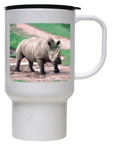 Rhino Polymer Plastic Travel Mug
