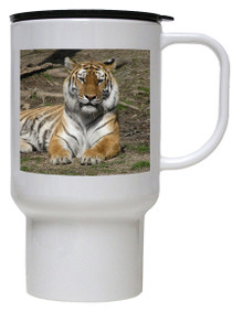 Tiger Polymer Plastic Travel Mug