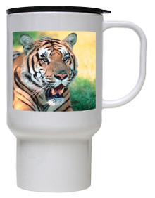 Tiger Polymer Plastic Travel Mug