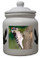 Downey Woodpecker Ceramic Color Cookie Jar